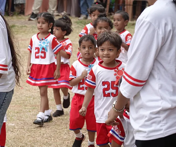 Young Lexington children at a school event